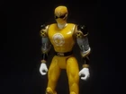 Yellow Wind Ranger - Vintage 2002 Bandai Power Rangers Ninja Storm 5.25" Figure
