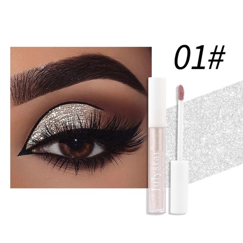 Liquid Pearlescent Eyeshadow Diamond Eye Shadow Shimmer Glitter Makeup 10Colors - Picture 13 of 22