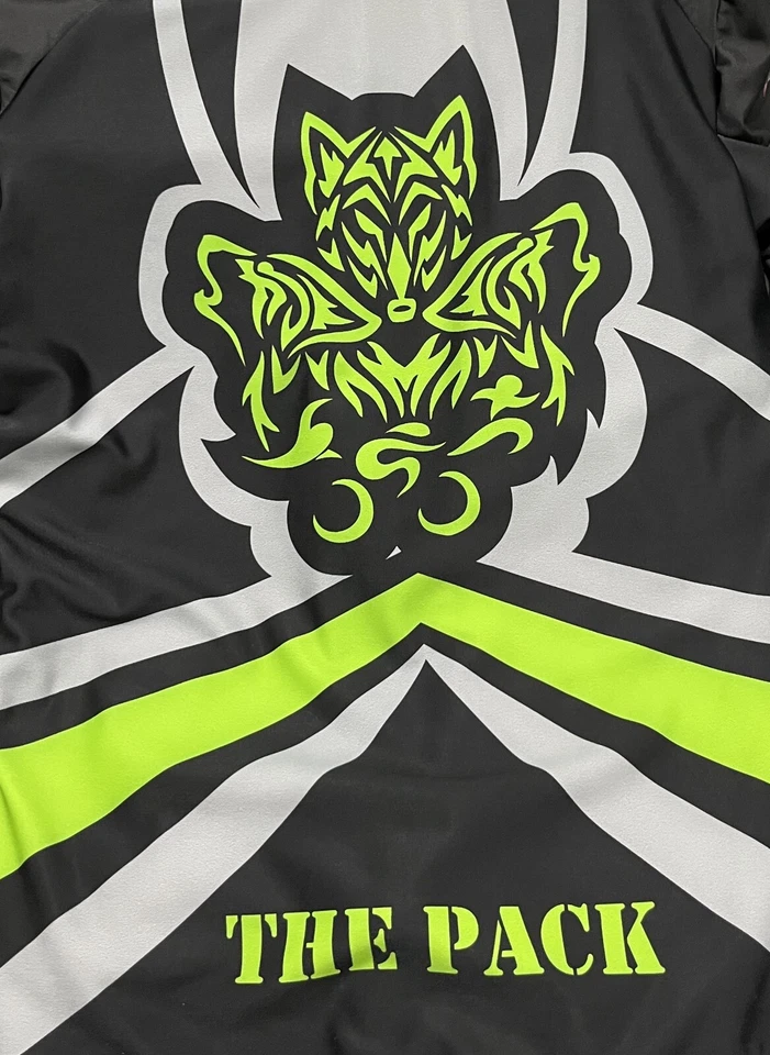 Chaqueta cortavientos con cremallera THE PACK Wolf adulto correr ciclismo XS Louis Garneau Foto 2 de 4