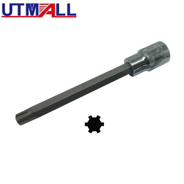 140mm 1/2" Drive x M10 Cylinder Head Bolt Tool T52 Polydrive Socket Fit For Audi eBay