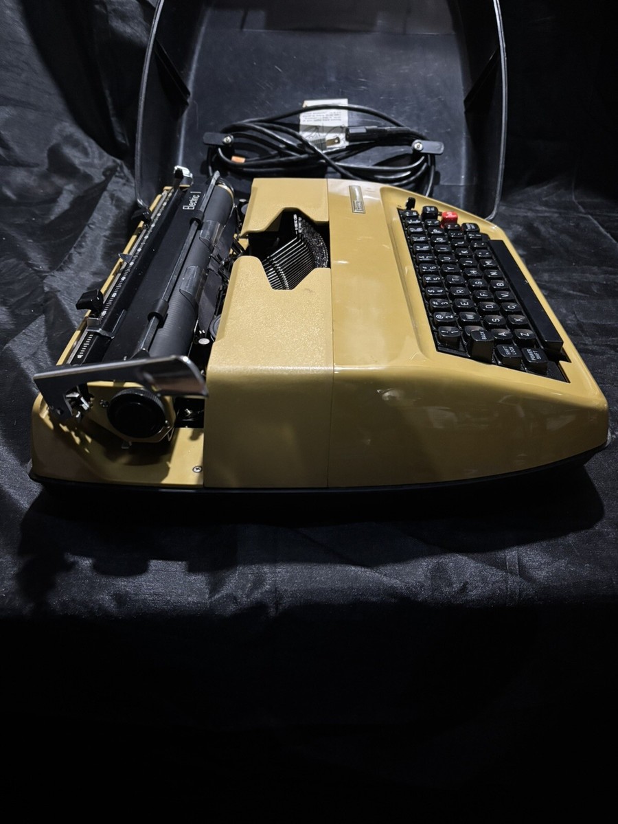 Sears Electric Vintage Portable Typewriter Model 161.53201 | eBay