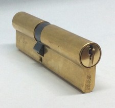 Anti-Pick/Drill/Bump High Quality Euro Cylinder ISEO F6 (45/55) - Brass Finish
