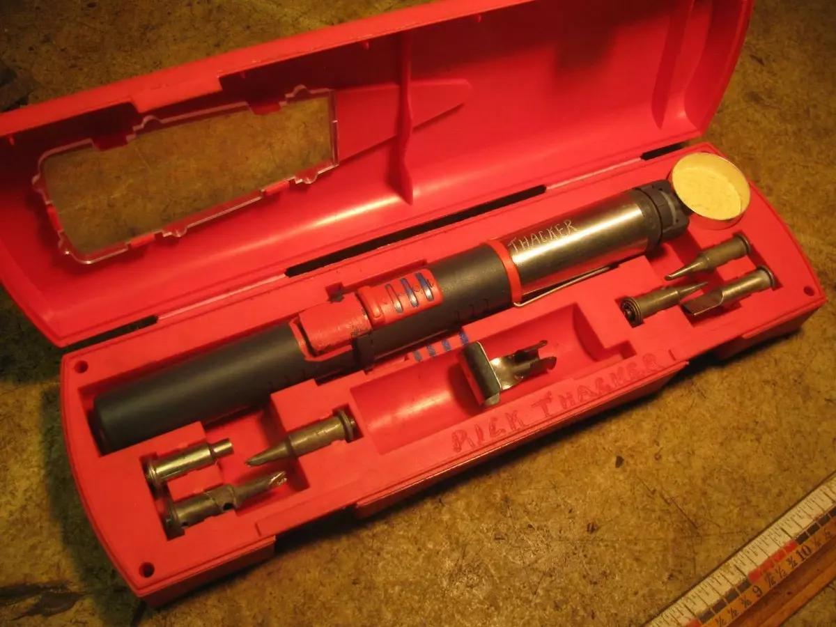 Blue point butane soldering iron deals