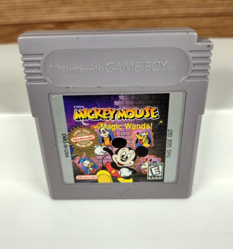 Mickey Mouse : baguettes magiques (Nintendo Game Boy) cartouche authentique - fonctionne - Photo 1/2