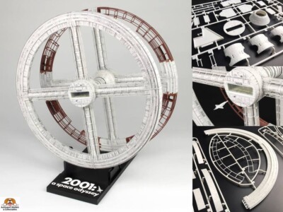 1/2600 2001: A Space Odyssey Space Station 5 Maßstab Modellbausatz von Moebius Models