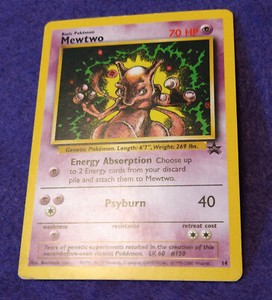mewtwo holographic card 1995 Base Set Holo 10/102 CGC 7.5 – TBC Games proof acrylic case and featuring a striking image of the captivating character Holographic Rare 1995 Original Mewtwo,