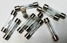 AGC10 10AMP GLASS TYPE FUSES 12Pcs