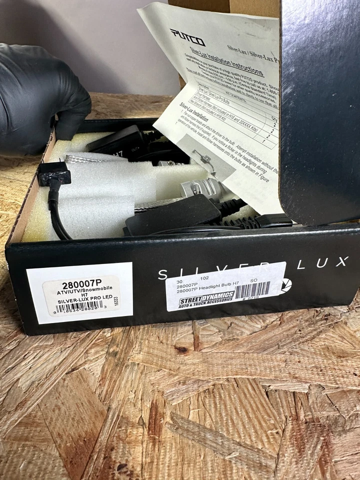 Putco 280007P Silver Lux Led Pro-Pair-H7 NEW OLD STOCK UNUSED - Image 3 of 3