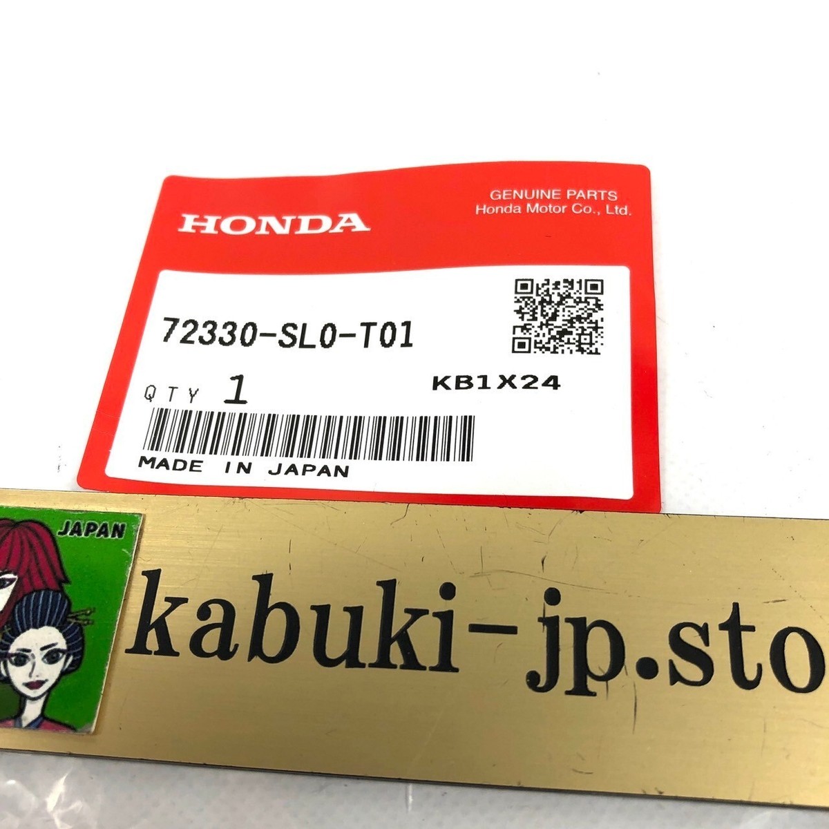 HONDA Genuine 72330-SL0-T01 ACURA NSX NA1 NA2 Rear Pillar Weather