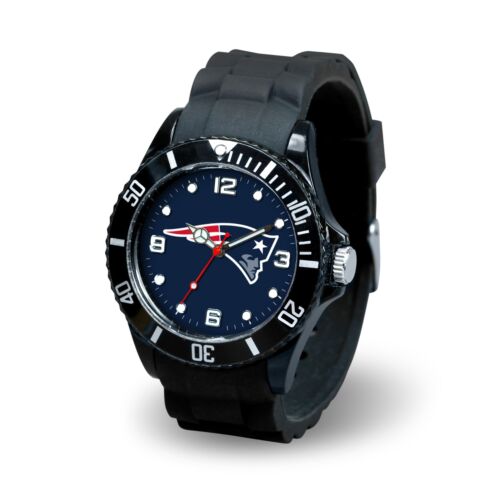 Montre noire pour homme Spirit - NFL - New England Patriots - Montre noire pour homme  - Photo 1 sur 3