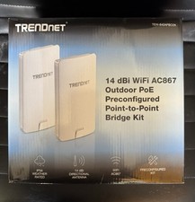 TRENDnet TEW-840APBO2K Point-to-Point Bridge Kit Wireless 2 Units