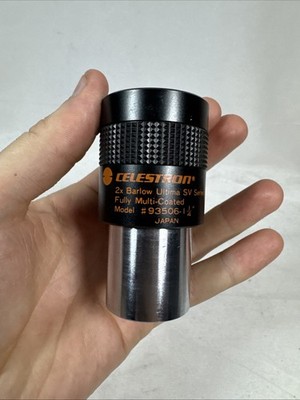 Celestron 2x Barlow  Ultima SV Series Fully Multi-Coated Lens 1 1/4'' MPN 93506