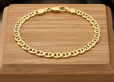 Bracelet - Femme - Maille Gucci - Marine - Or jaune - Vermeil - 14 Carats