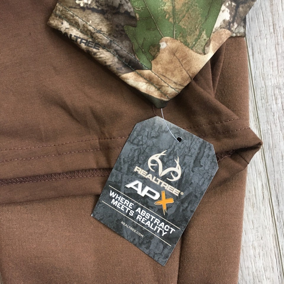 Realtree APX youth size 18 shirt hoodie pant set camo wild buck club | eBay