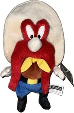 Yosemite Sam 1998 Warner Bros Studio Bean Bag Plush NEW With Tags