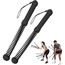 Portable Cordless Battle Rope Weighted Workout Rope Men Women Indoor Fitness