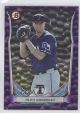 2014 Bowman Draft Top Prospects Purple Ice 81/99 Chi Chi Gonzalez #TP-49 1e5