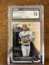 Bobby Witt Jr. 2022 Bowman Chrome Mega Box Prospects #BCP146 RC (CGC 10)