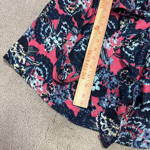 Roxy Vestito Avvolgente Multicolore Floreale Manica Lunga Donna Taglia Media - Foto 6 di 12