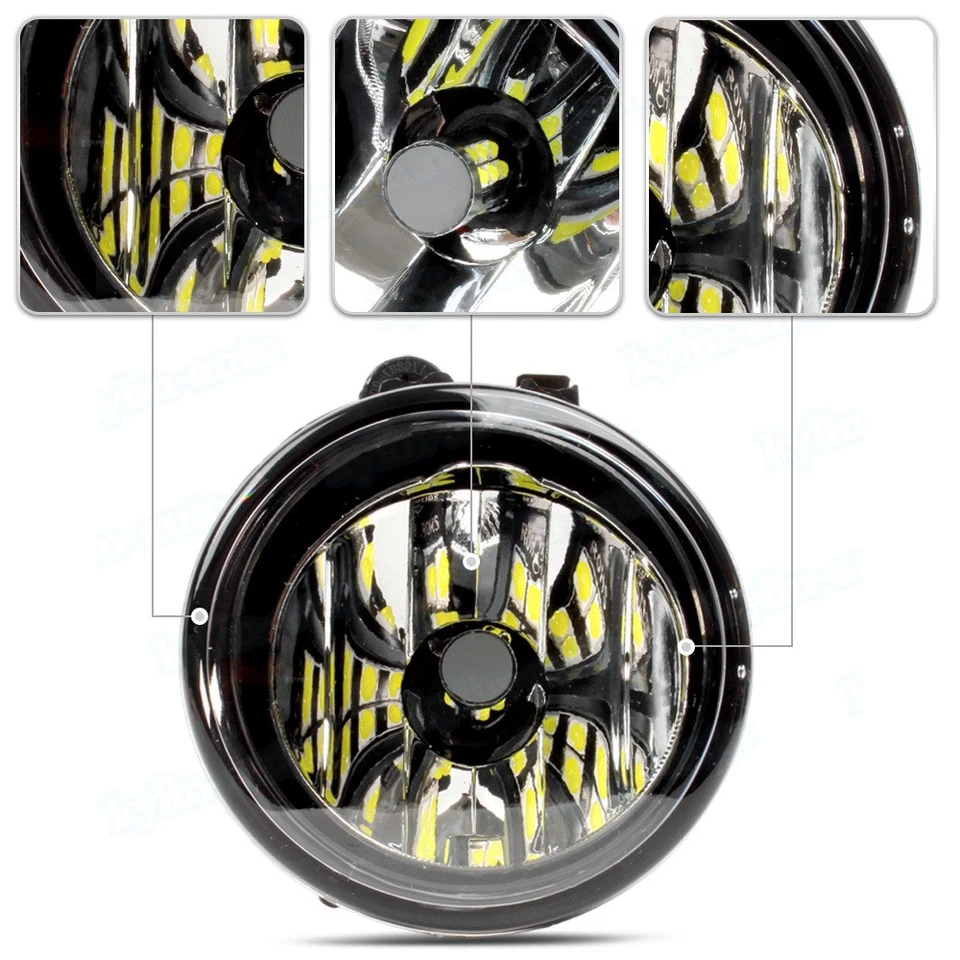 Par de faros antiniebla LED para BMW X3 F25 2011 2012 2013 2014 2015 2016 2017 Foto 2 de 4