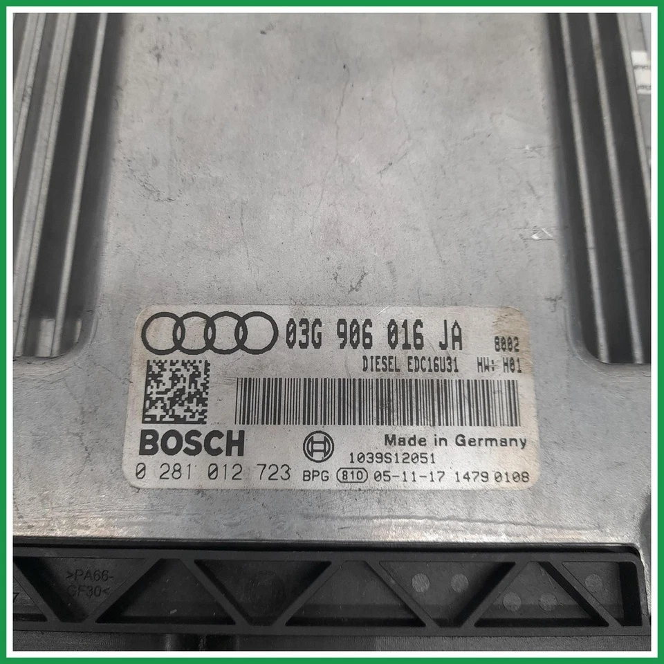 Centralina Iniezione Bosch 0281012723 Audi A4 8ED Avant 03G997016SX 2005 2008   - Immagine 4 di 4