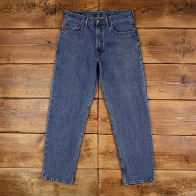 Levis 550 Jeans 34x32 Blau Relaxed Taper Stonewash Red Tab Denim