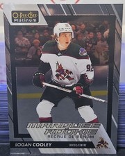 23-24 O-Pee-Chee Platinum Logan Cooley Marquee Rookie 🚨🚨🚨 Utah Mammoth 