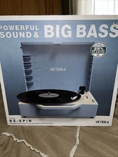 Victrola Bluetooth Record Player Powerful Sound And Big Bass