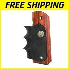Rosewood Grips for Improved 1911 Handling