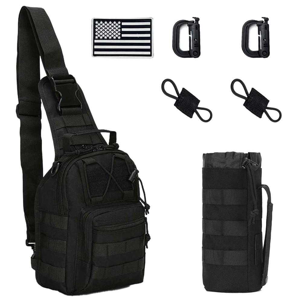 Tactical Sling Shoulder Bag for Men Compact Durable EDC