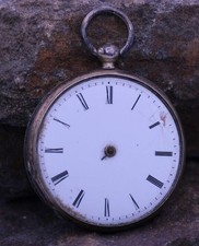 SWISS ECHAPPEMENT A CYLINDRE AIGUILLES QUATRE RUBIS BORDUR GENEVE 36mm (CF)