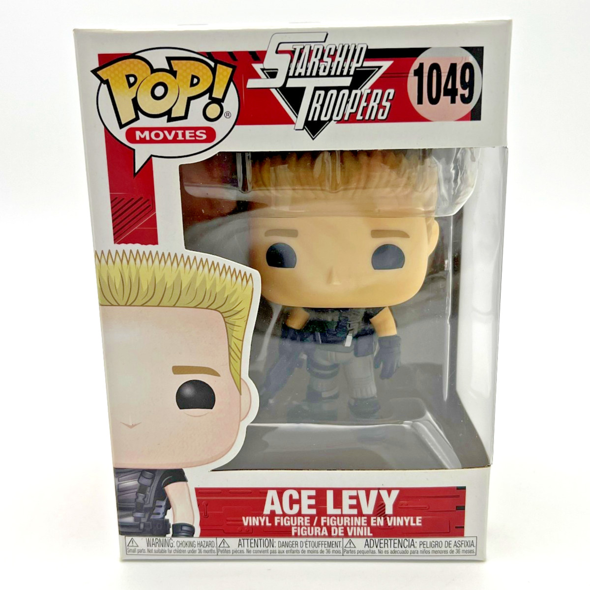 Funko Pop! Movies Starship Troopers Ace Levy #1049 With Box Protector