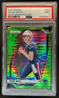 2024 Prizm Drake Maye RC Neon Green Pulsar #329 Patriots PSA 9
