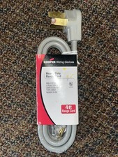 Cooper Range Oven Electric Power Cord  4' Foot Heavy Duty Range Cord