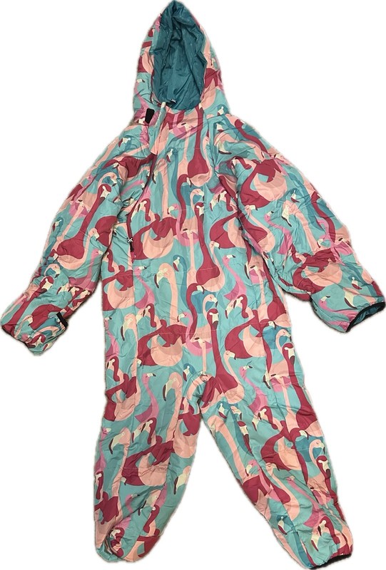 Selk'bag Kids M Wearable Sleeping Bag Suit Flamingo Print camping 