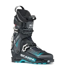 Scarpa F1 XT Mens Ski Boots, Carbon/Azure, M2...