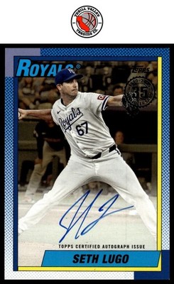 2025 Topps Auto Gold /50 Seth Lugo BUY 3 GET 1 FREE