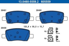 ATE BREMSBELÄGE SATZ HINTEN passend für HYUNDAI SANTA KIA CARNIVAL SORENTO | 13.