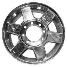 Metallic Polished 6 Spoke 17 X 8 Used Wheel