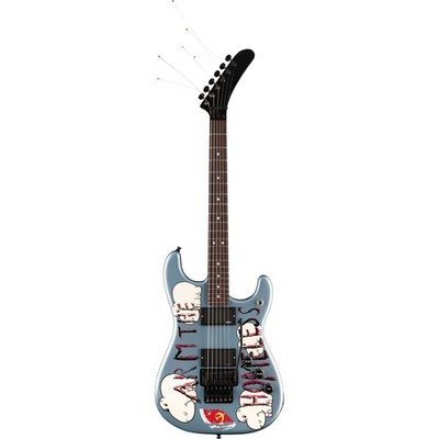 Fender Tom Morello ''Arm the Homeless'' RW Blue Ice Metallic - E-Gitarre
