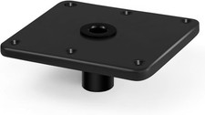 Boat Seat Base Mount Boat Seat Pedestal Base Mount Plate for 3/4" Pin Post So...
