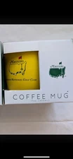 NEW Masters Home Collection Coffee Mug - Yellow - Augusta National Golf - 17 oz