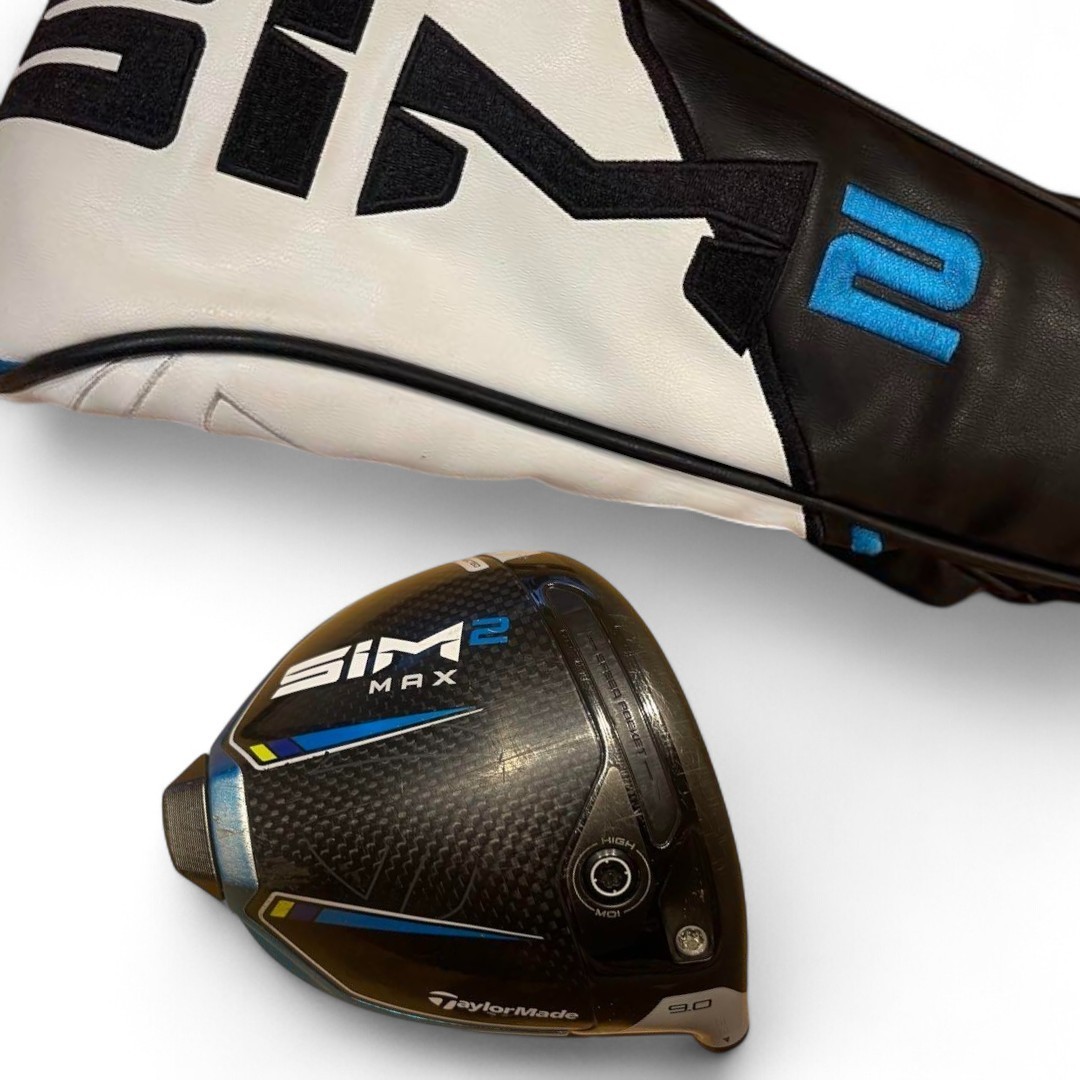 Taylormade sim2 max driver 9 / 9.0 degree head only RH w