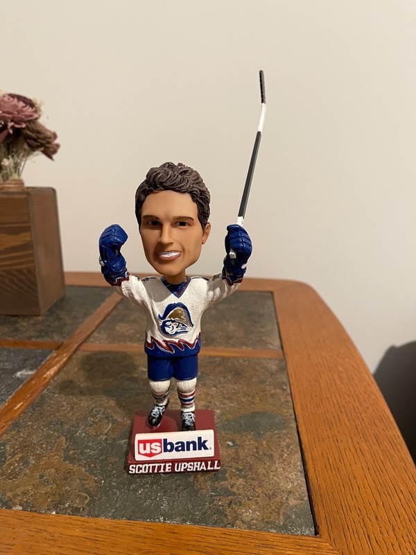 Scottie Upshall Milwaukee  Admirals Bobblehead NIB,SGA with box