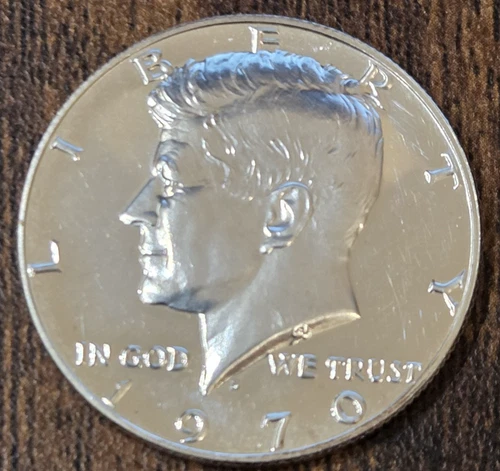 1970 PROOF Kennedy Half Dollar 40% Silver US Mint Coin Mint State Raw Brilliant