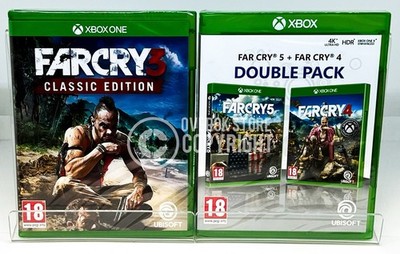 Far Cry 3 Classic Edition + Far Cry 5 + Far Cry 4 Double Pack - Xbox One - New