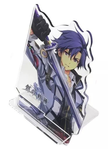 Soporte acrílico troquelado para teléfono inteligente Rean Schwarzer "The Legend of Heroes: Trails of
