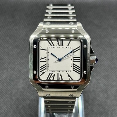 Automatic Rectangular Watch 38mm| NH35 Movement | Roman Dial | Sapphireglass