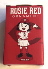 Cincinnati Reds Rosie Red Christmas Ornament RARE Promo SGA 2023 New In Box