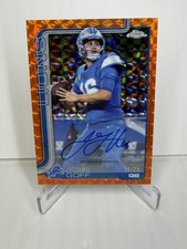 2025 Topps Chrome Jared Goff Orange Geometric On Card Auto / 25 BA-JGO 💎🔥
